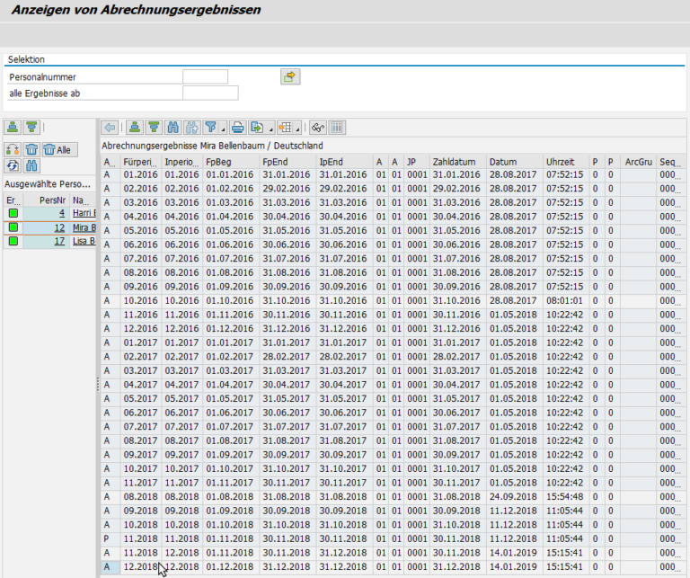Die Tabellen im Abrechnungscluster des SAP HCM verstehen - L3 ...