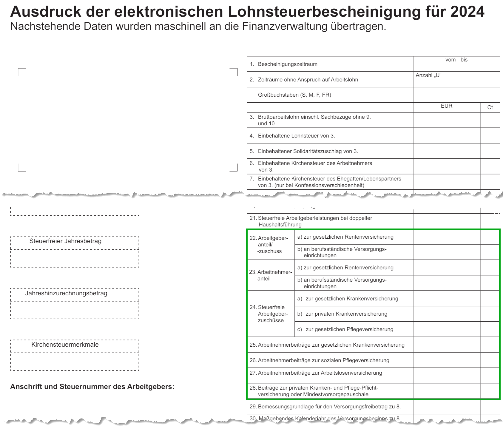 Anteilige SV Beitr ge Auf Der Lohnsteuerbescheinigung In SAP HCM Anteilige SV Beitr ge Auf Der Lohnsteuerbescheinigung In SAP HCM
